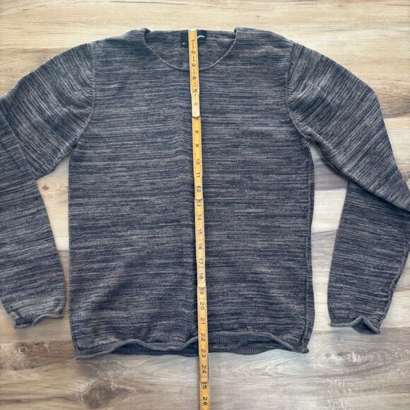 The Kooples Sweater Womens Small Cotton Roll Neck Hem Sleeves - Picture 6 of 9